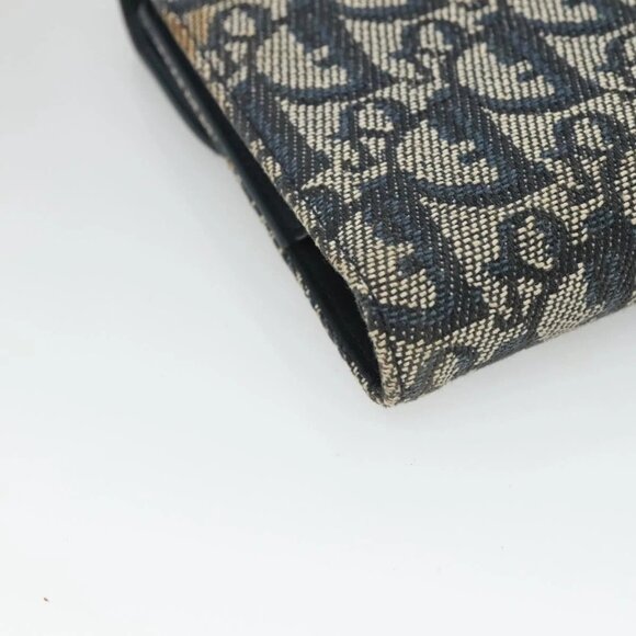 Christian Dior Trotter Canvas Day Planner Cover Navy Auth 126723 - Picture 13 of 16